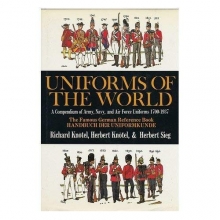 Cover art for Uniforms of the World: A Compendium of Army, Navy, and Air Force Uniforms, 1700-1937 (English and German Edition)