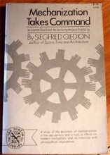 Cover art for Mechanization Takes Command: A Contribution to Anonymous History