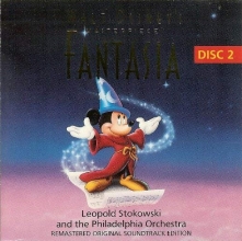 Cover art for Walt Disney's Fantasia Disc 1 & 2 - Remastered Original Soundtrack Edition