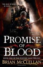 Cover art for Promise of Blood (The Powder Mage Trilogy)