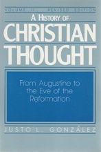 Cover art for A History of Christian Thought, Vol. 2: From Augustine to the Eve of the Reformation
