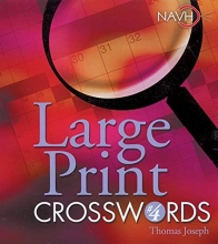 Cover art for Large Print Crosswords #4