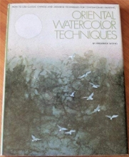 Cover art for Oriental watercolor techniques