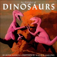 Cover art for An Alphabet of Dinosaurs (hc)
