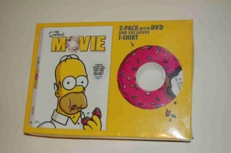 Cover art for The Simpsons Movie with T-Shirt