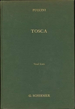 Cover art for Tosca: Opera in Three Acts (After the Play by Victorien Sardou) - Vocal Score (Ed. 2235)