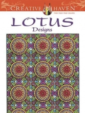 Cover art for Creative Haven Lotus Designs Coloring Book (Creative Haven Coloring Books)