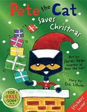 Cover art for Pete the Cat Saves Christmas