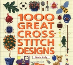 Cover art for 1000 Great Cross Stitch Designs