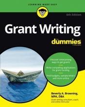 Cover art for Grant Writing For Dummies