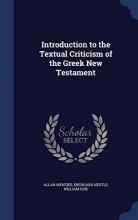 Cover art for Introduction to the Textual Criticism of the Greek New Testament