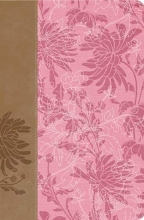 Cover art for NKJV, The Woman's Study Bible, Personal Size, Imitation Leather, Pink/Tan (Signature)