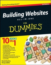 Cover art for Building Websites All-in-One For Dummies