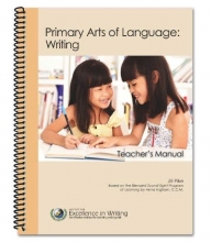 Cover art for Primary Arts of Language: Writing Teacher's Manual