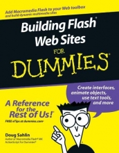 Cover art for Building Flash Web Sites For Dummies