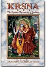 Cover art for Krsna, the Supreme Personality of Godhead: A Summary Study of Srila Vyasadeva's Bhagavat Purana, 10th Canto, complete in one volume.