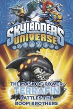 Cover art for The Mask of Power: Terrafin Battles the Boom Brothers #4 (Skylanders Universe)