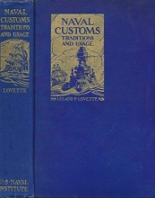 Cover art for Naval Customs Traditions and Usage