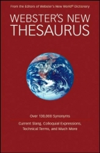 Cover art for Webster's New Thesaurus