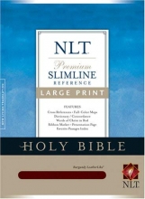 Cover art for Premium Slimline Reference Bible NLT, Large Print