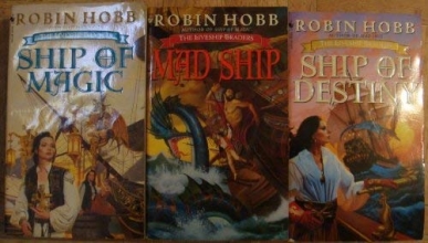 Cover art for The Liveship Traders Trilogy Books 1-3 Hardcover