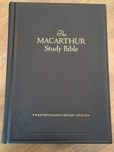 Cover art for NKJV MacArthur Study Bible 20th Anniversary Edition