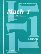 Cover art for Saxon Math 1: An Incremental Development Home Study Meeting Book
