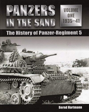 Cover art for Panzers in the Sand: The History of Panzer-Regiment 5, 1935-41 (Volume 1)