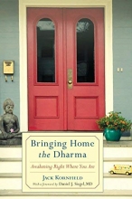 Cover art for Bringing Home the Dharma: Awakening Right Where You Are