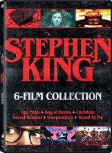 Cover art for Apt Pupil / Secret Window / Bag of Bones  / Christine (1983) / Sleepwalkers (1992) / Stand by Me - Set