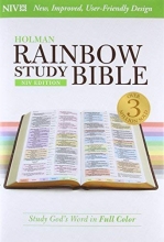Cover art for NIV Rainbow Study Bible, Jacketed Hardcover