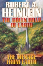 Cover art for The Green Hills of Earth and The Menace from Earth