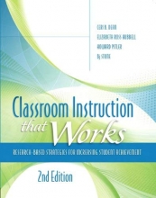 Cover art for Classroom Instruction that Works: Research-Based Strategies for Increasing Student Achievement (2nd Edition) (Pearson Teacher Education / Ascd College Textbook)