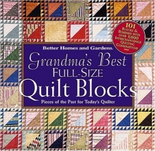Cover art for Grandma's Best Full-Size Quilt Blocks