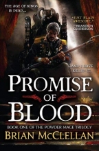 Cover art for Promise of Blood (The Powder Mage Trilogy)