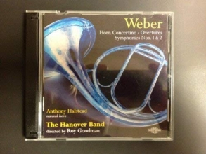 Cover art for Weber: Symphonies 1 & 2/Horn Concertino