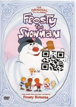 Cover art for The Original TV Classic FROSTY THE SNOWMAN includes the Holiday Favorite "Frosty REturns"