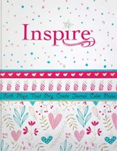 Cover art for Inspire Bible for Girls NLT: The Bible for Coloring & Creative Journaling