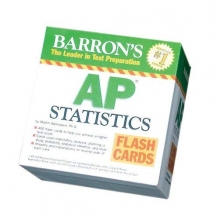 Cover art for Barron's AP Statistics Flash Cards (Barron's: The Leader in Test Preparation)