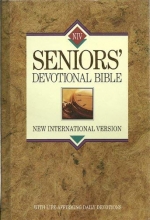 Cover art for Niv Seniors' Devotional Bible (New International Version)