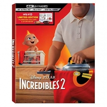 Cover art for Incredibles 2 : 4K UHD + Filmmaker Gallery + StoryBook [Limited Edition]