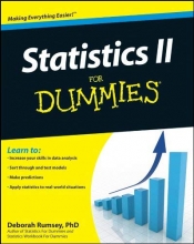 Cover art for Statistics II for Dummies