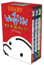 Cover art for Diary of a Wimpy Kid Box of Books (1-3)
