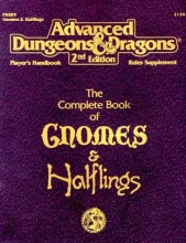 Cover art for The Complete Book of Gnomes & Halflings (Advanced Dungeons & Dragons, 2nd Edition, Player's Handbook Rules Supplement/PHBR9)