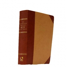 Cover art for Leather-Like Two-Tone (Tan/Burgundy): The Reformation Heritage KJV Study Bible