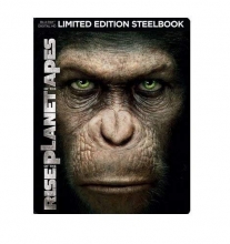 Cover art for Rise of the Planet of the Apes Limited Edition Steelbook 