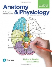 Cover art for Anatomy and Physiology Coloring Workbook: A Complete Study Guide (12th Edition)