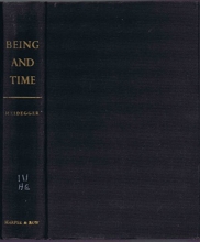 Cover art for BEING AND TIME (Translated from the German "Sein und Zeit" 7th edition, Neomarius Verlag, Tubingen)