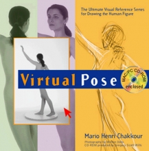 Cover art for Virtual Pose: The Ultimate Visual Reference Series for Drawing the Human Figure