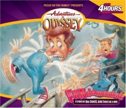 Cover art for Fun-damentals: Puns, Parables and Perilous Predicaments (Adventures in Odyssey / Gold Audio Series, No. 4)